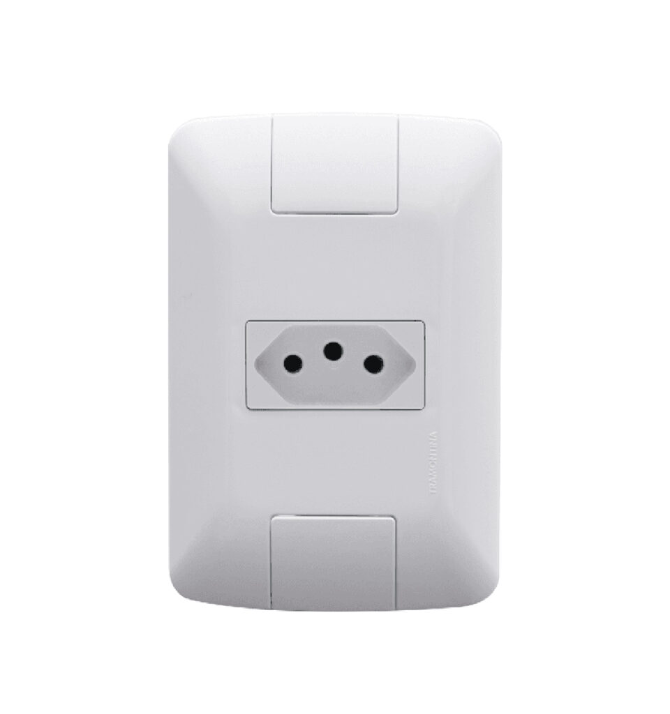 Conjunto Tomada 2P+T 10A - Tramontina