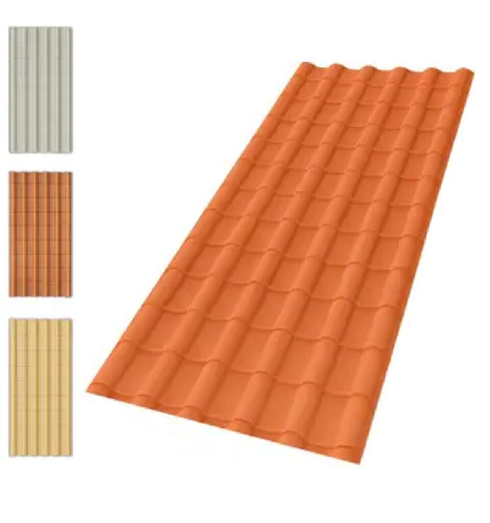 Telhas Pvc Plan 2,42 X 0,88m - Afort